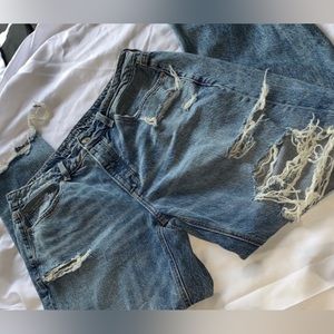 AE Ripped Low-Rise Tomgirl